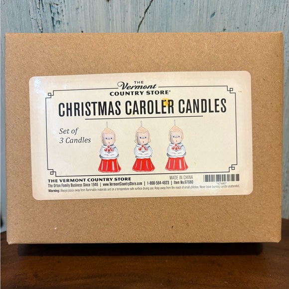 Nostalgic Christmas Caroler Candles Set - Picture 8 of 8